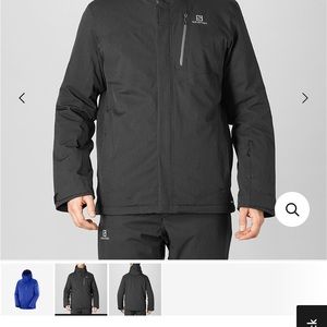 Navy Blue Men’s Salomon Jacket